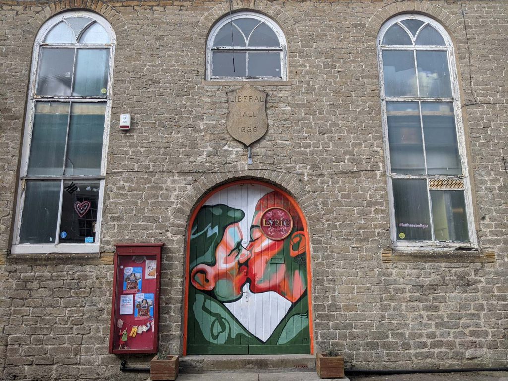 There's someone at the doors - The Lyric Theatre, Bridport